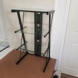 GLASS/METAL SHELF