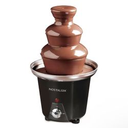 Nostalgia 3 Tier Electric Chocolate Fondue 