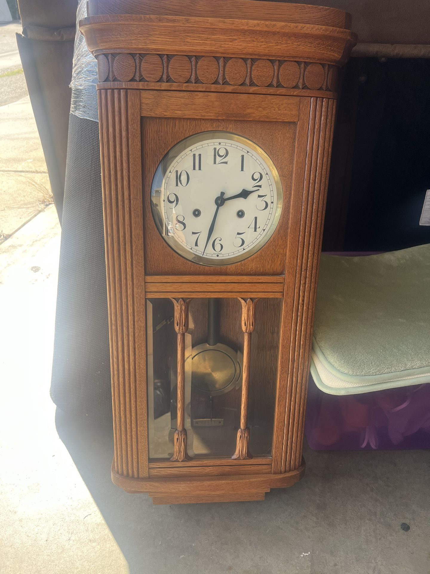 Antique Grandfather Clock