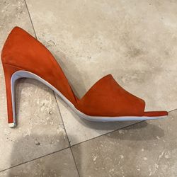 Vince red heels size 8 1/2
