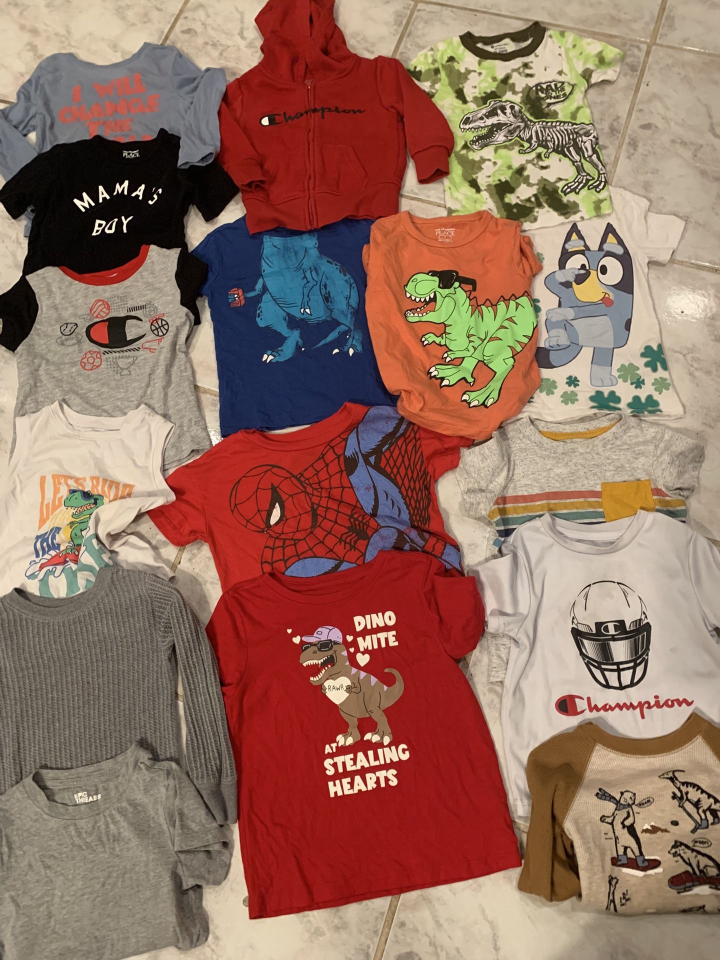 16 Pc Size 3T and 4T