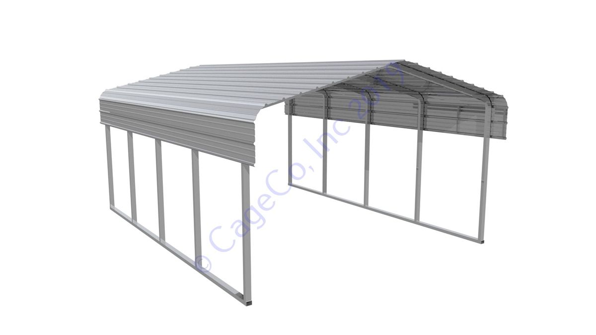 14x20 Metal Carport