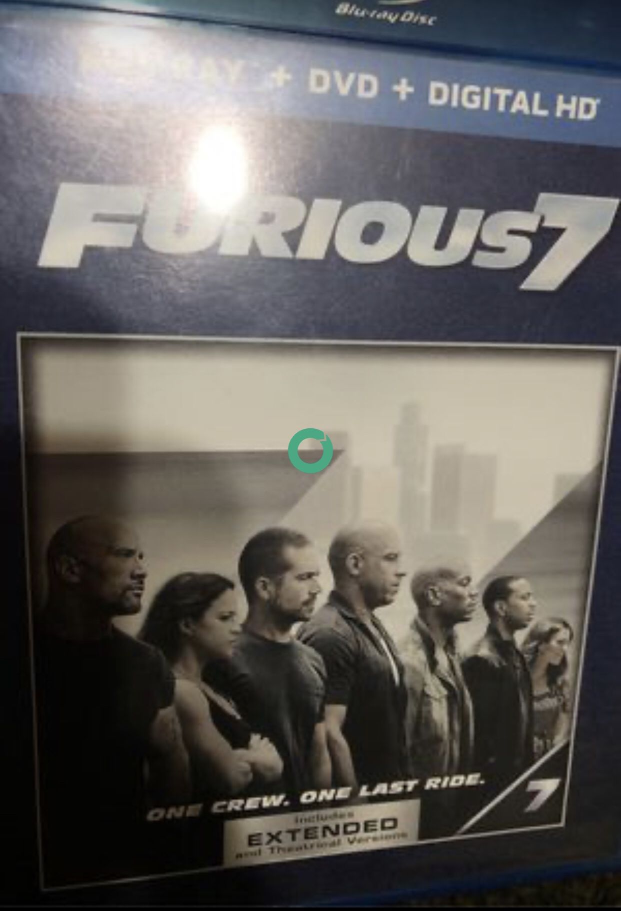 Blu ray- FURIOUS 7