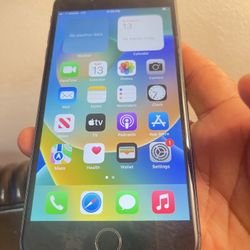 iPhone 8 Plus 64gb Unlocked.  Cracked In The Back. 