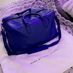 Marc Jacobs Designer Leather Duffle Bag 
