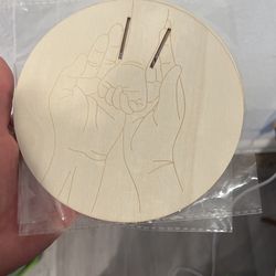 Baby Wooden Plaque For Birth Bracelet Baby Shower Gift