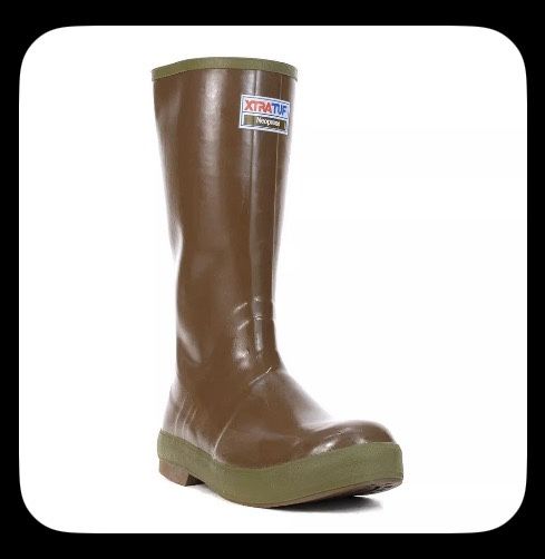 Xtratuf 15" Legacy Waterproof Boots Men's SIZE 15 Commercial Rubber XML-DCAM (Z)