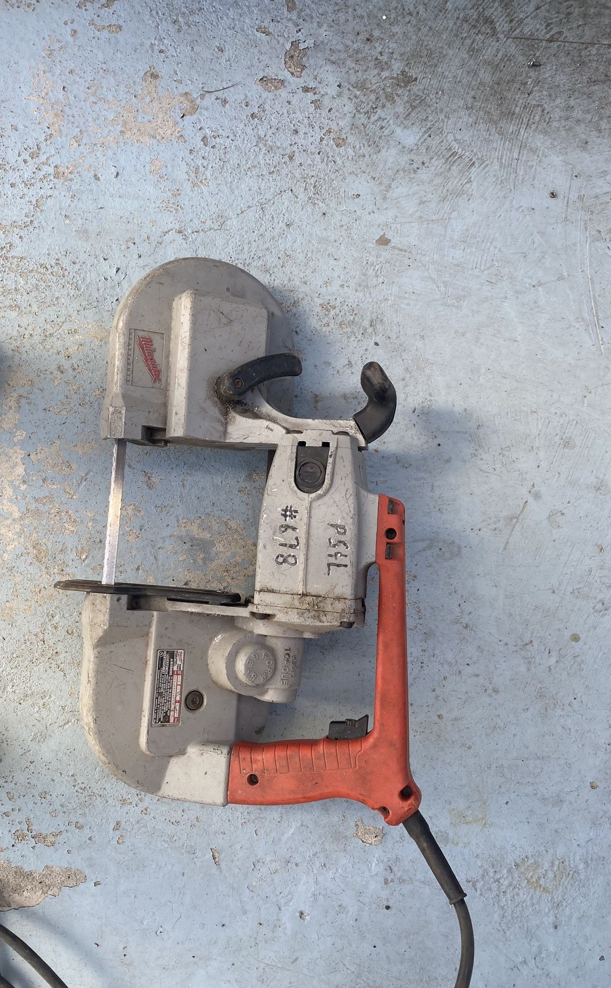 Portable Band Saw With Blades