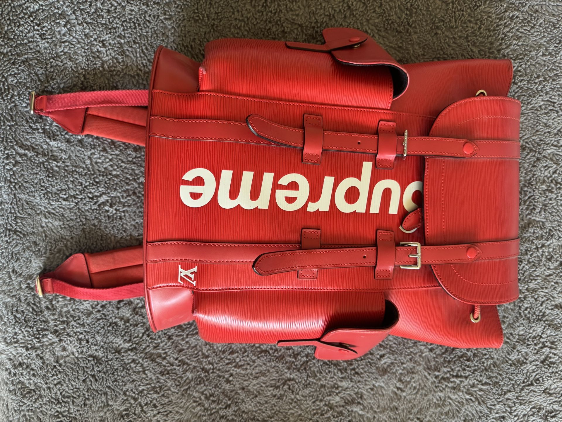 Louis Vuitton And Supreme Backpack