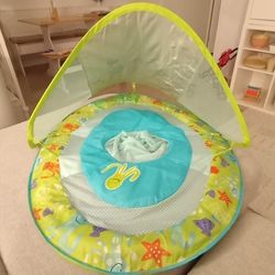 Swim Ways Baby float with canopy