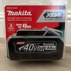 Makita 40v 4.0ah Battery 