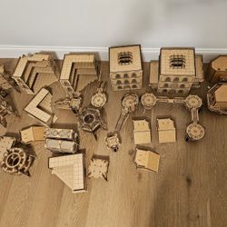 Laser cut Custom Wargame Terrain