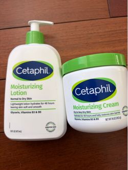 Cetaphil cream/lotion $8/each