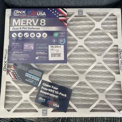 MERV 8 Filters (6 pack)