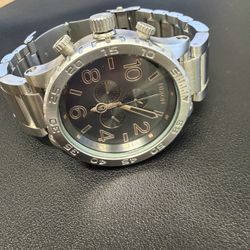 Nixon 51-30 Chrono Watch – Stainless Steel 