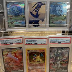 Pokemon PSA Slabs