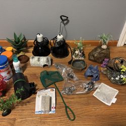 Reptile and fish supplies 