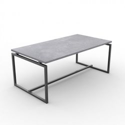 Metal Frame Coffee Table