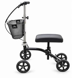 Knee Scooter Walker with Basket