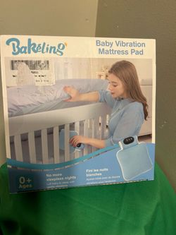 Baby Crib Vibrating Soother with 3 Adjustable Modes & 4 Level Timer,Providing...