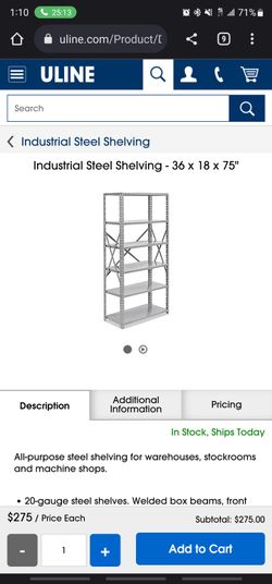 Industrial Shelving