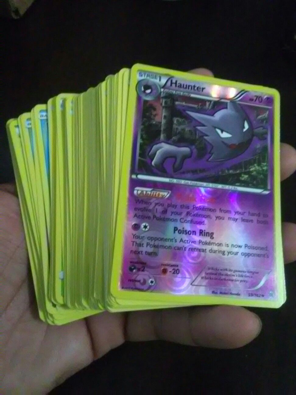 Bulk deal!! 100 Sorted pokemon card stacks $5 each stack!!! That's a value of 5 cents per card!! Randomly distributed