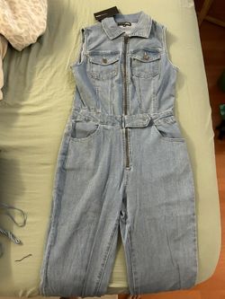Denim Jumpsuits Medium