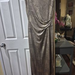 Gold Dress Size #12 New