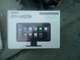 MIROIR DRIVV PLAY / CARPLAY & ANDROID AUTO BLUETOOTH WIFI  5" DIAGONAL SCREEN