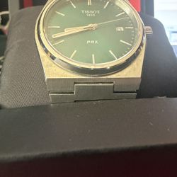 Tissot PRX 40mm Green Dial Quartz Watch