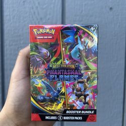 Pokémon Mega Evolutions Phantasmal Flames Booster Bundle