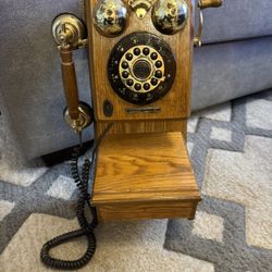 Antique Limited Edition Crosley telephone 8x17 