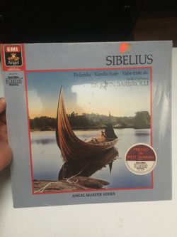 Sibelius Halle Orchestra Sir John Barbirolli, vinyl record