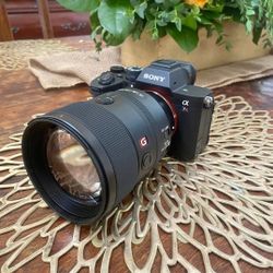 Sony a7rV with 135mm 1.8 g master lens 