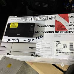 Whirlpool 1.6-cu ft 1700 -Watt Countertop Microwave (Fingerprint Resistant Stainless Steel)