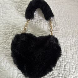 Purse - Black Heart