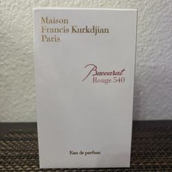 NEW - Perfume - Madison Francis Kurkdjian Paris - Baccarat Rouge 540