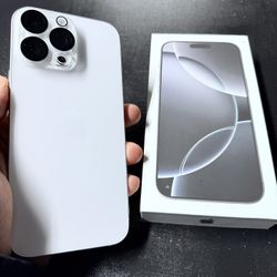 iPhone 16 Pro Max White (unlocked For Any Carrier)