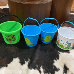 Easter And Halloween Candy Buckets