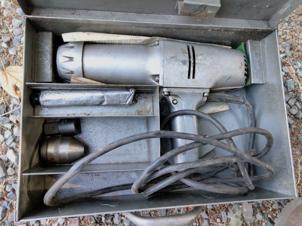 Old School Electric Impact Drill