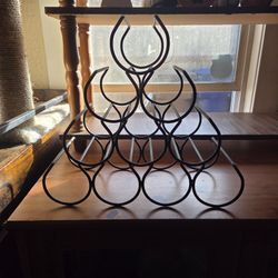 Iron Wine Rack
