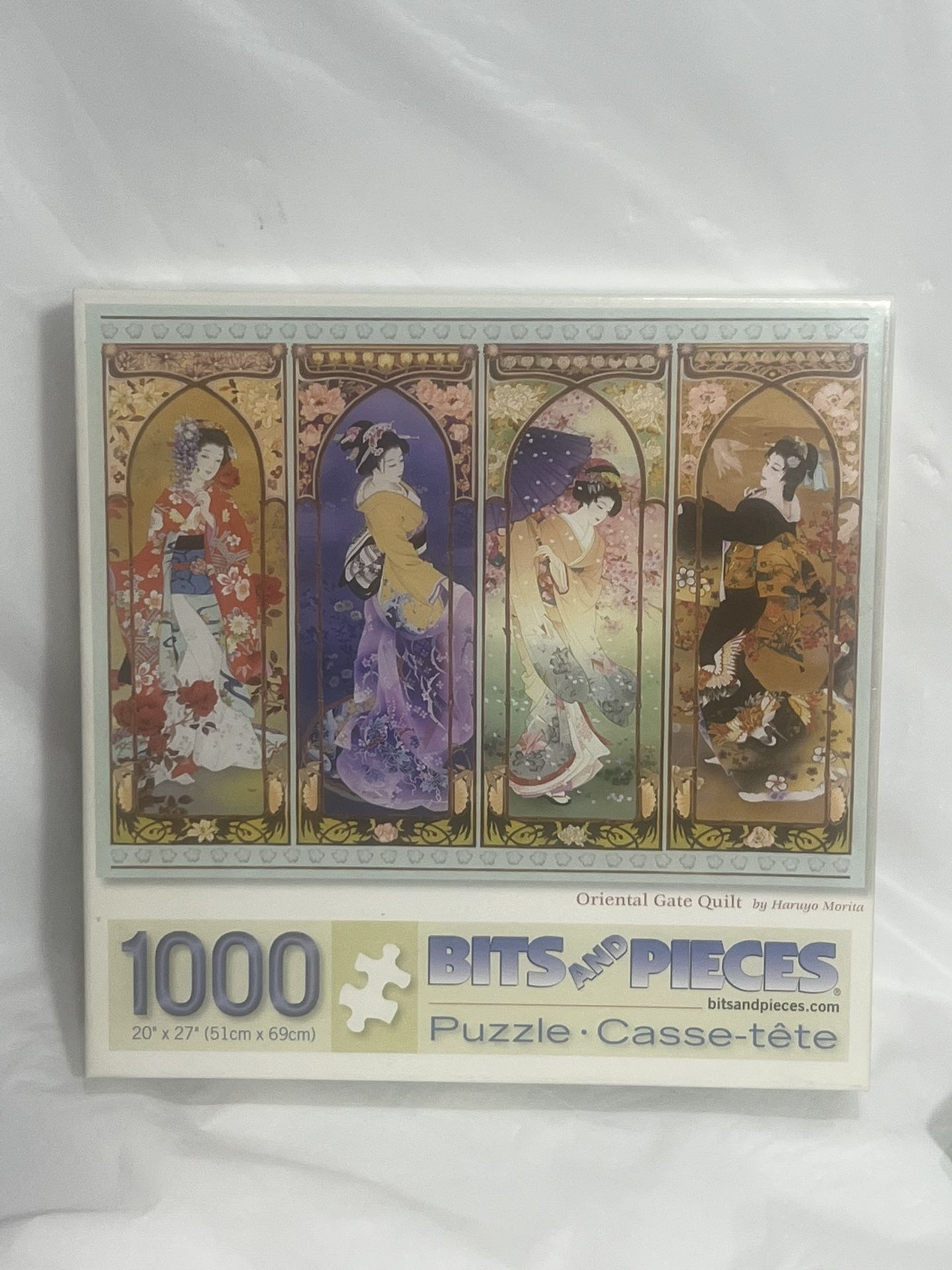 Bits & Pieces Oriental Gate Quilt 1000-Pc Jigsaw Puzzle