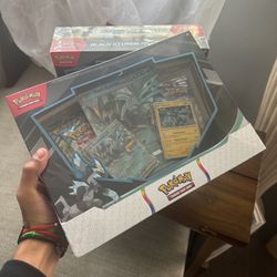 Pokemon Cards Black Kyurem & Melmetal Ex Box Bundle