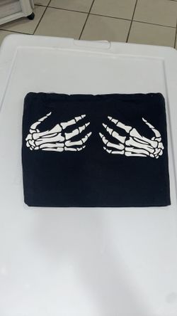 Skeleton Hand Tube Top