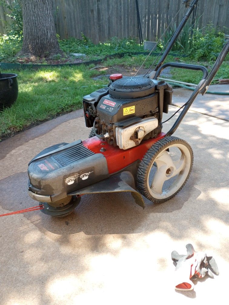 22" Craftsman Walk Behind Trimmer