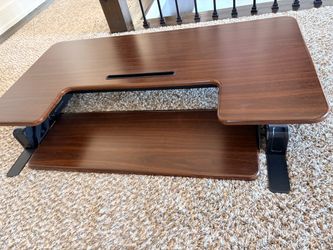 Standing Desk Converter with Keyboard Tray