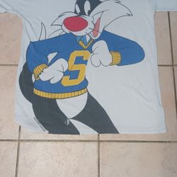 WB Looney Tunes SYLVESTER Big Face Collection Tee