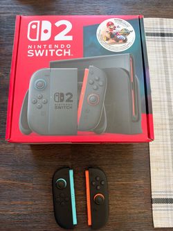 Nintendo Switch 2 Console Complete In Box WIth All Accessories