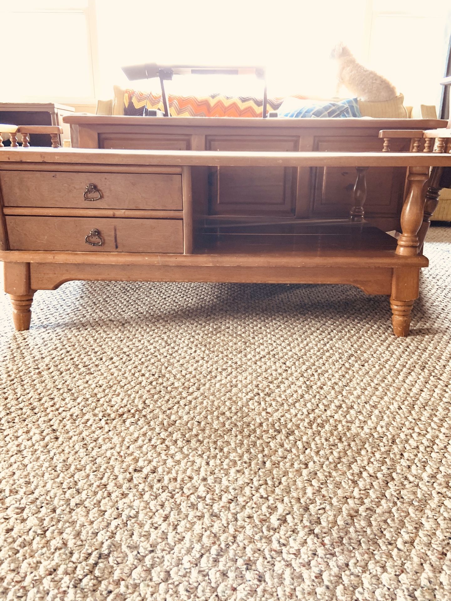 Coffee Table & 2 End Tables Vintage 1970’s Era