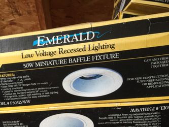 Recessed lighting